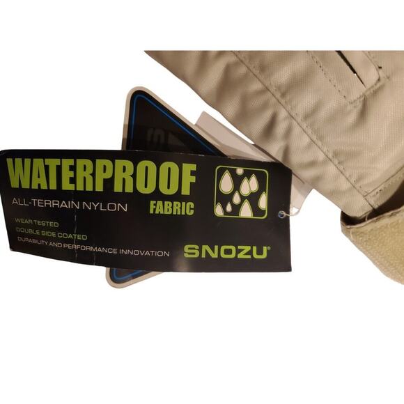 Snozu Snow Ski Pants Adjustable Suspenders Full Zipper Waterproof Breathable NWT - Picture 6 of 12
